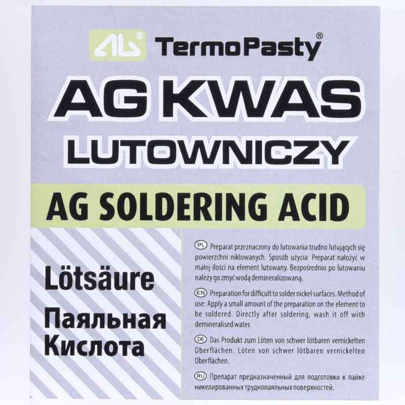 KWAS LUTOWNICZY 1l. 1000ml. AG TERMOPASTY