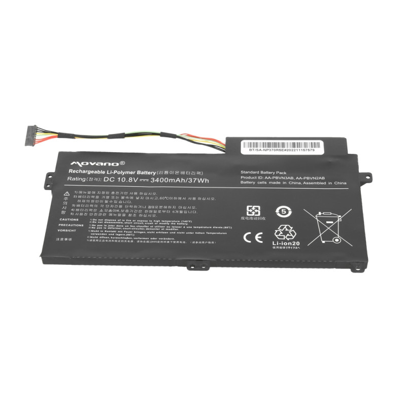 Bateria do Samsung NP370R5E, NP450R5E, NP510R5E