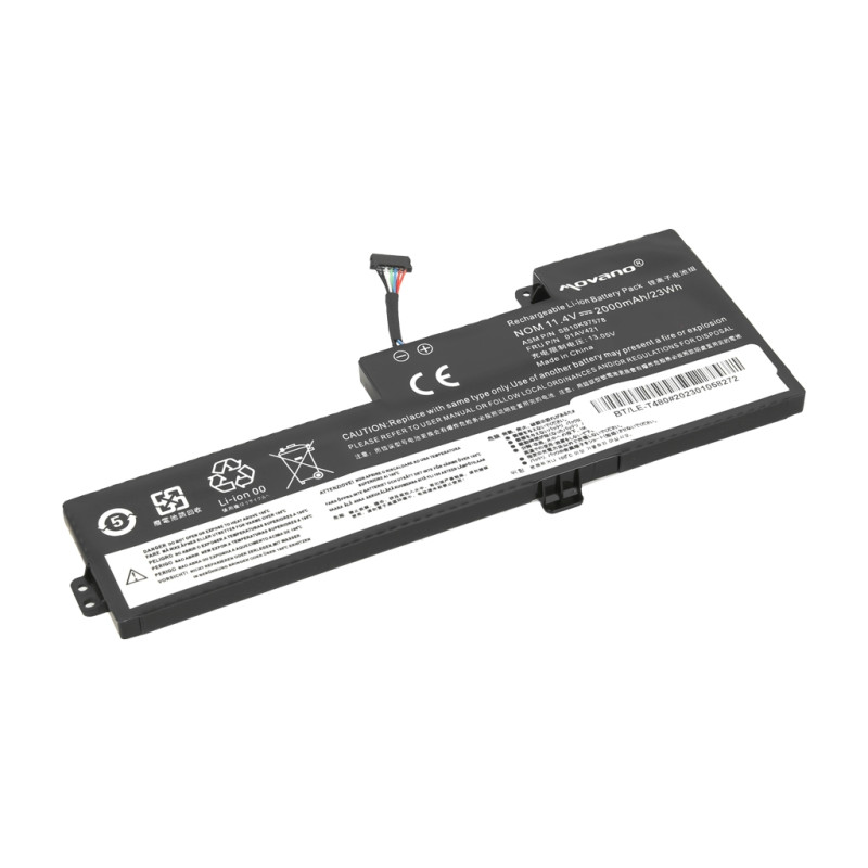 Bateria do Lenovo ThinkPad T470, T480 - wewnętrzna