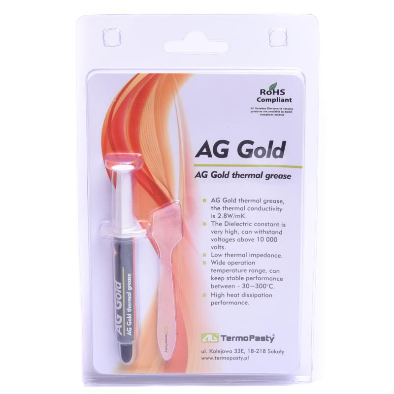 PASTA TERMOPRZEWODZĄCA AG GOLD 3g.
