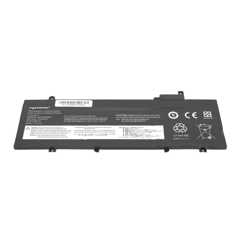 Bateria do Lenovo ThinkPad T480s