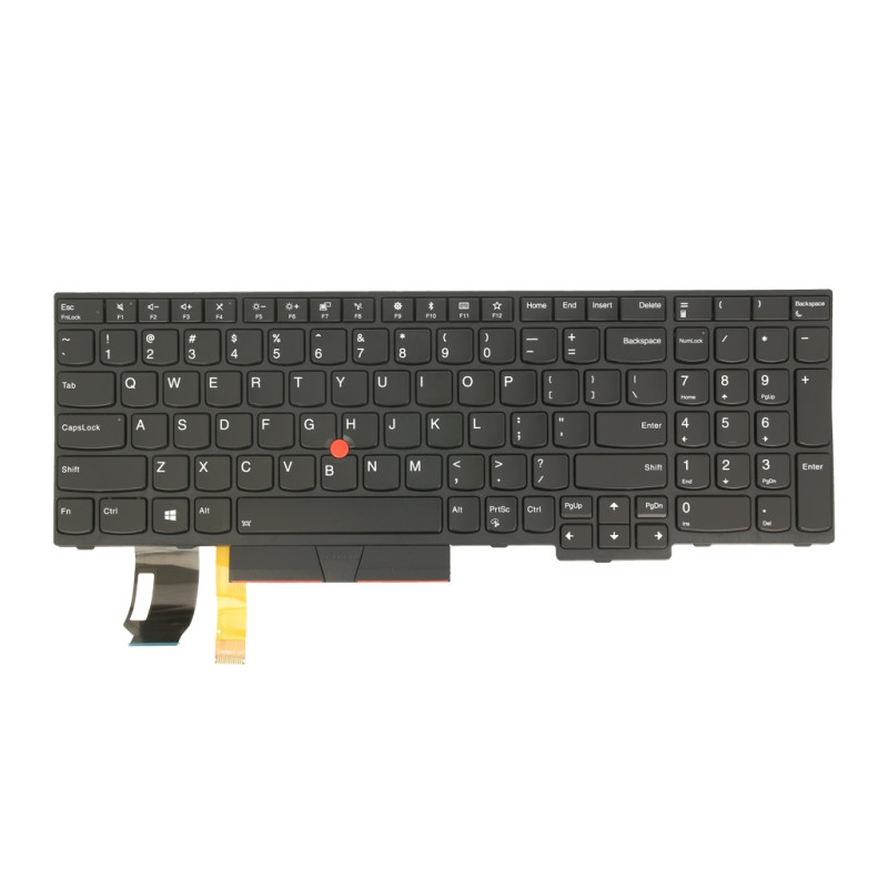 Klawiatura laptopa do Lenovo ThinkPad E590, L580 (podświetlenie, trackpoint)