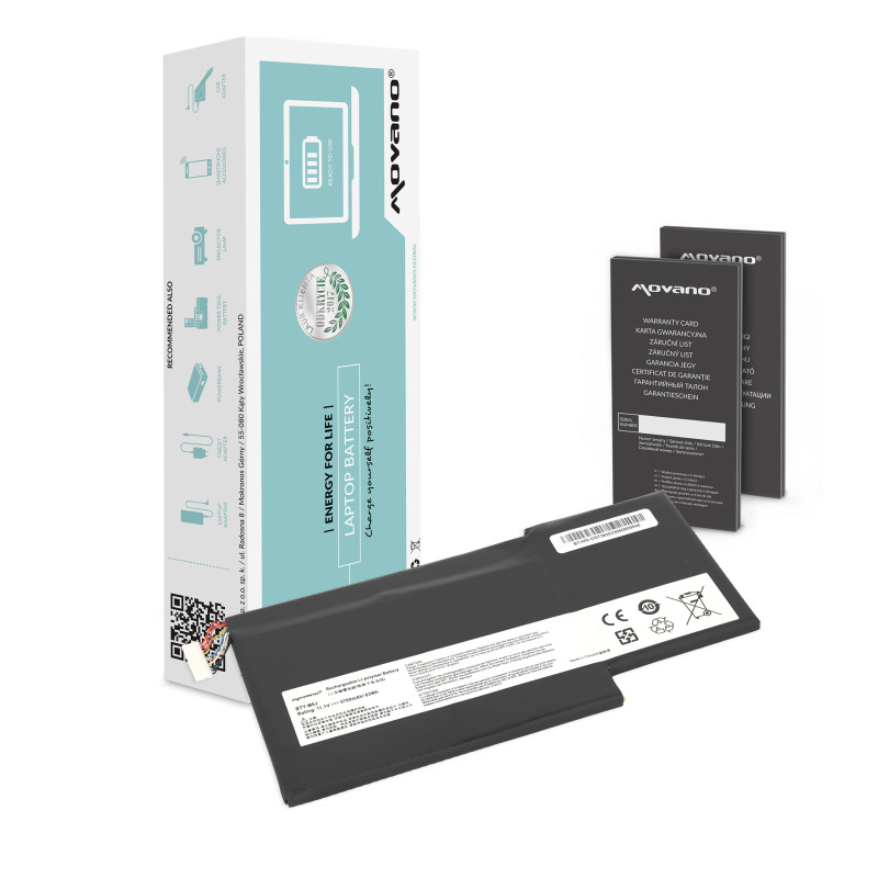 Bateria do MSI GS63VR, GS73VR (BTY-M6J, BTY-U6J)