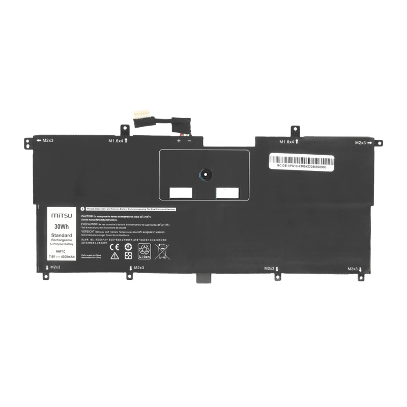 Bateria Mitsu do Dell XPS 13 (9365)