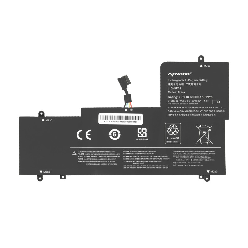 Bateria do Lenovo Yoga 710-14IKB, 710-14ISK