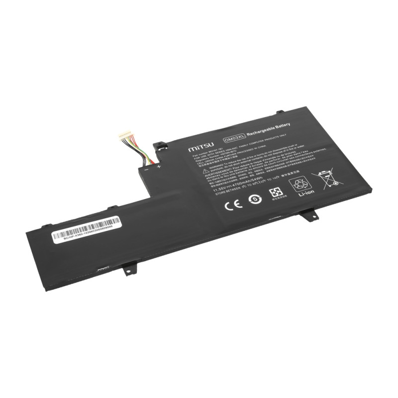 Bateria Mitsu do HP EliteBook x360, 1030 G2