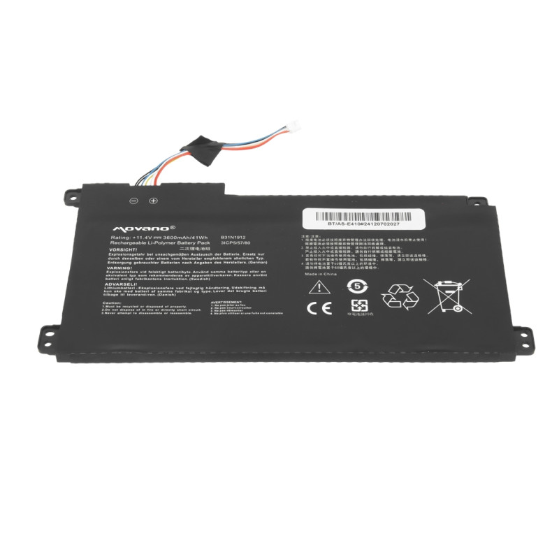 Bateria Movano do Asus Vivobook 14 E410MA, 14 L410MA