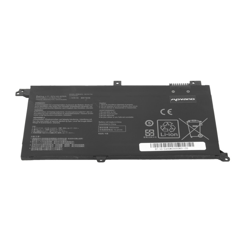 Bateria Movano do Asus Vivobook S14, S430, X430U, K430