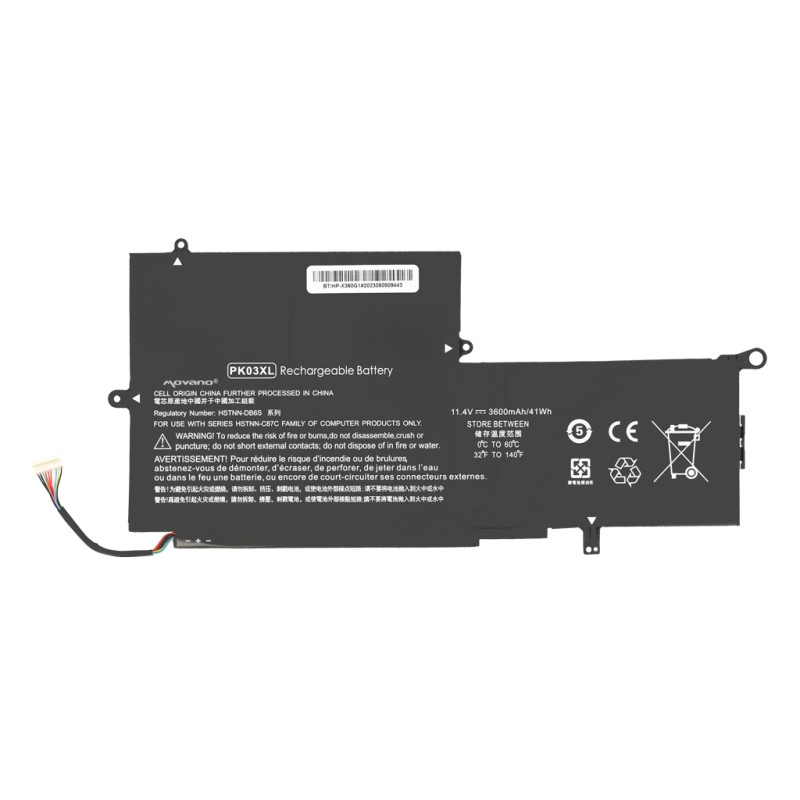 Bateria do HP Envy x360 13, Spectre Pro x360 G1