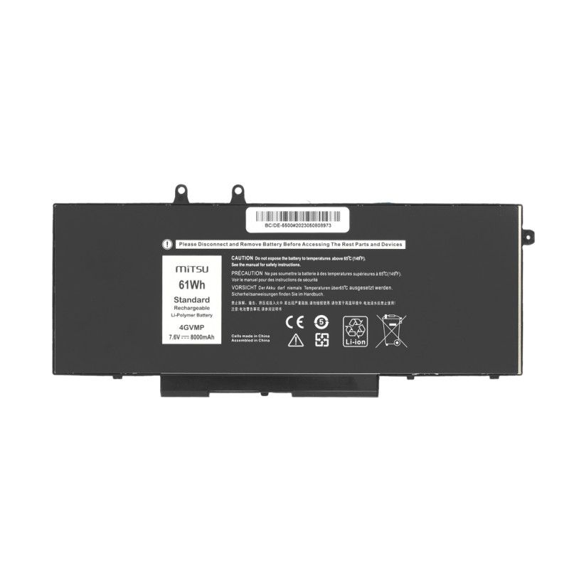 Bateria Mitsu do Dell Latitude 5400, 5500