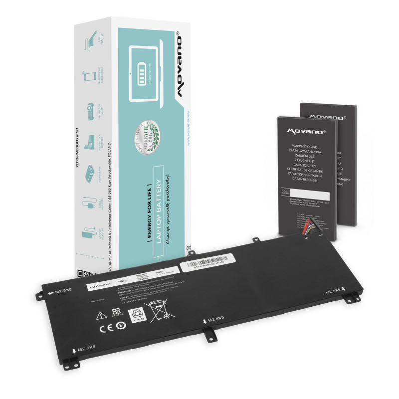 Bateria Movano do Dell XPS 15 (9530), M3800