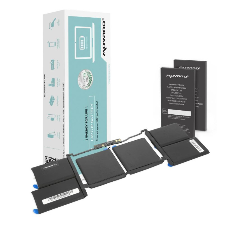 Bateria do Apple MacBook Pro 16 A2141 (2019, 2020r.)