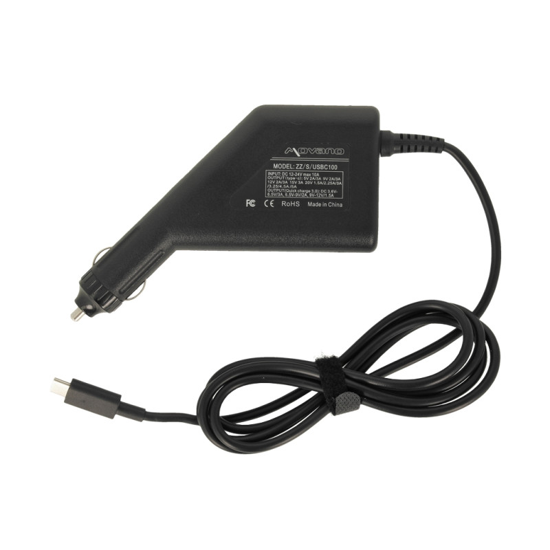 Zasilacz samochodowy Movano 100W USB type C USB-C
