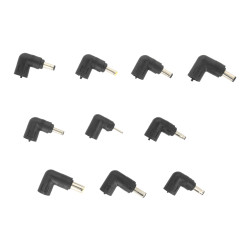 Dodatkowe 10 wtyków do uniwersalnych zasilaczy Movano 120W