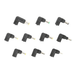 Dodatkowe 10 wtyków do uniwersalnych zasilaczy samochodowych Movano 90W