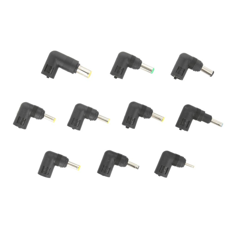 Dodatkowe 10 wtyków do uniwersalnych zasilaczy samochodowych Movano 90W