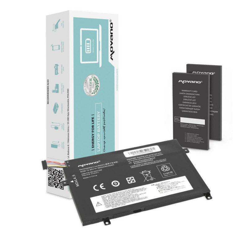 Bateria do Lenovo ThinkPad E470, E475