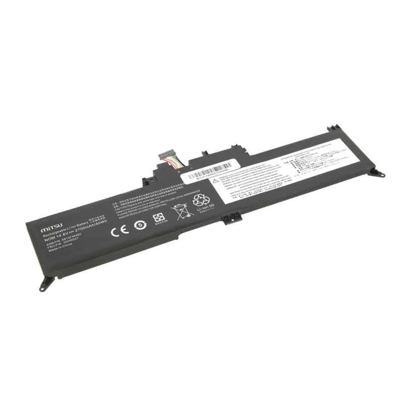 Bateria Mitsu do Lenovo ThinkPad Yoga 260 370 X380