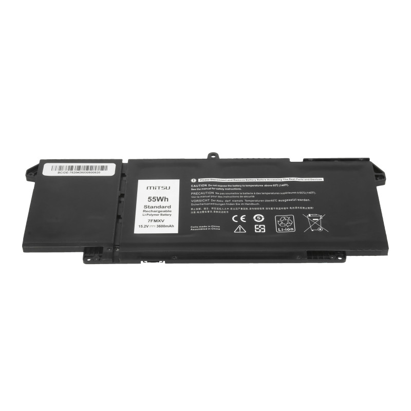 Bateria Mitsu do Dell Latitude 5320, 7320, 7520