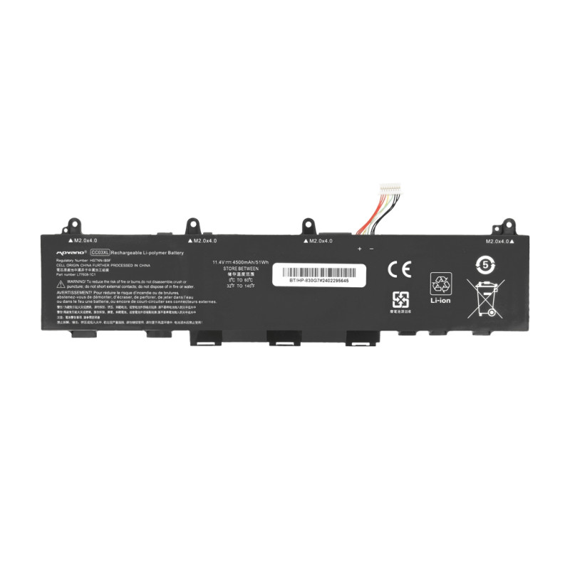 Bateria do HP EliteBook 830, 840 (G7, G8), ZBook Firefly 14 (G7, G8)