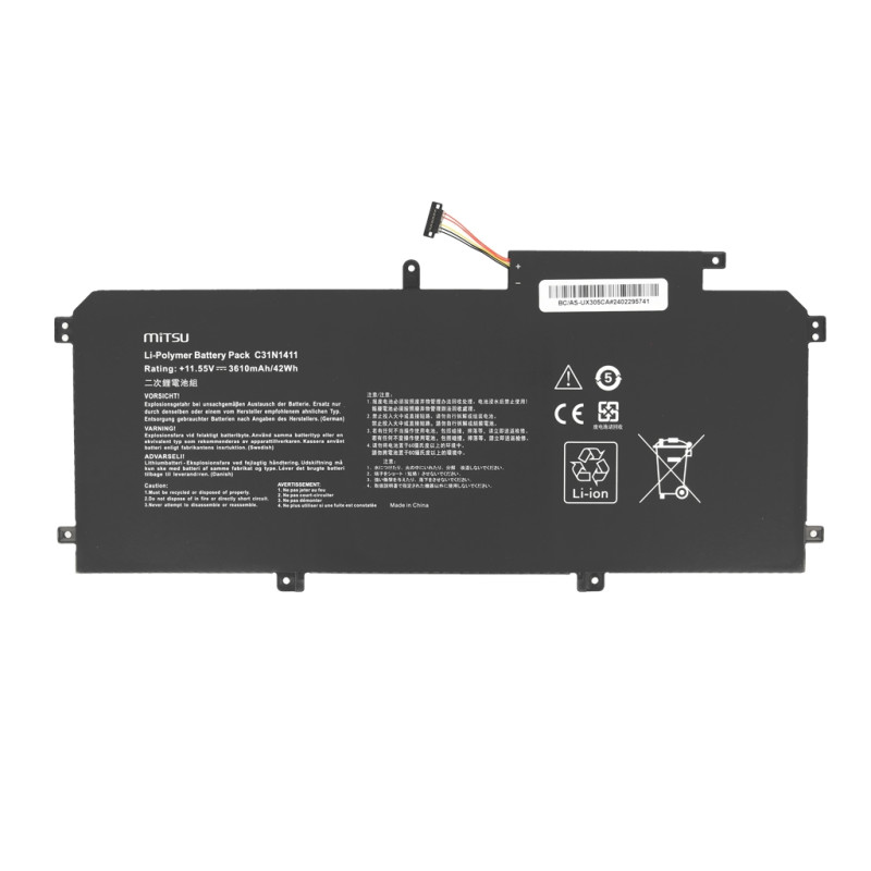 Bateria Mitsu do Asus Zenbook UX305C, UX305F