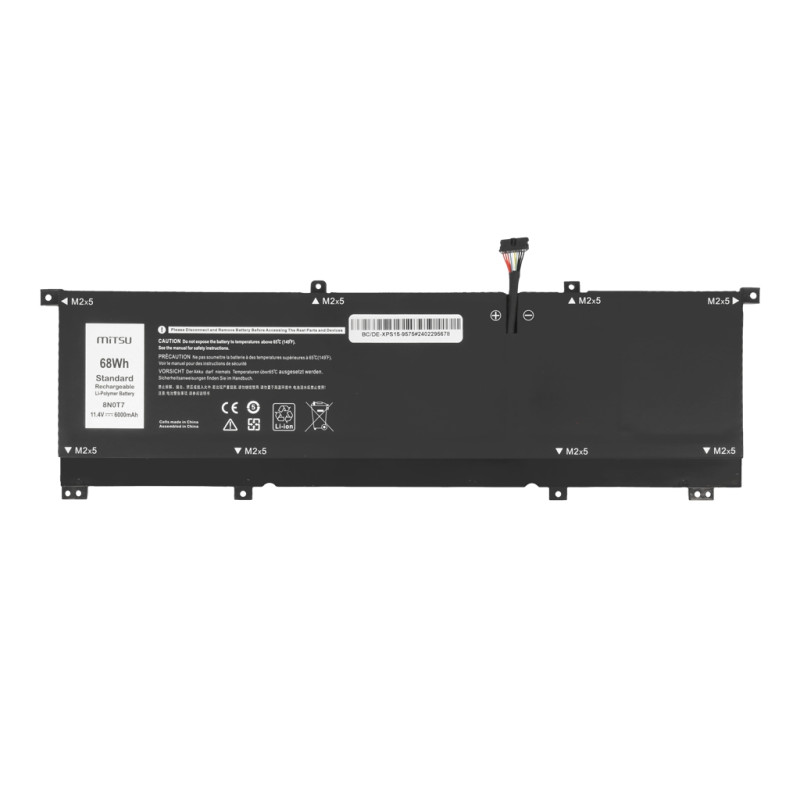 Bateria Mitsu do Dell XPS 15 (9575)