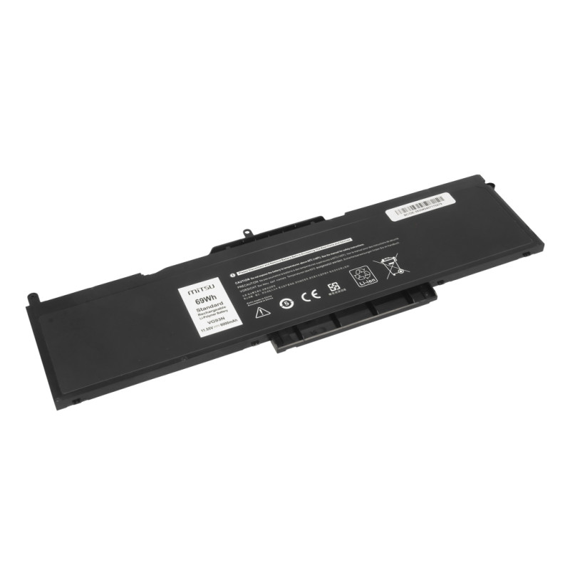 Bateria Mitsu do Dell Latitude 15 (5580), Precision 3520, 3530