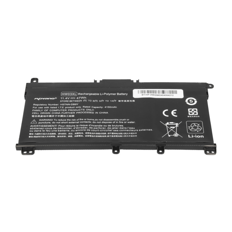 Bateria do HP 250 255 G9, 15-EH