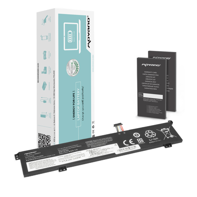 Bateria do Lenovo IdeaPad Gaming 3, Creator 5, ThinkBook 15p