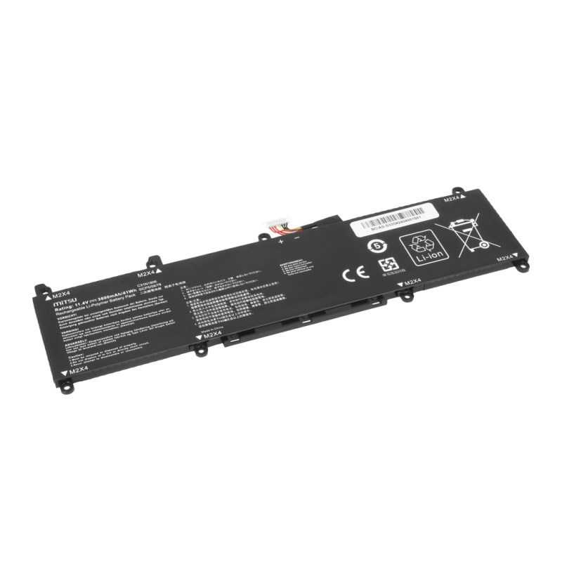 Bateria Mitsu do Asus Vivobook S13 S330U, X330F, X330U