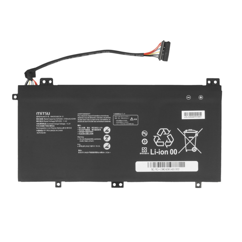 Bateria Mitsu do Huawei Matebook 13