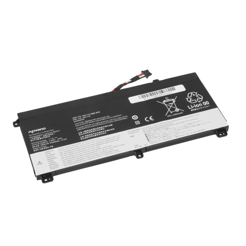Bateria do Lenovo ThinkPad T550, T560, W550, W550s