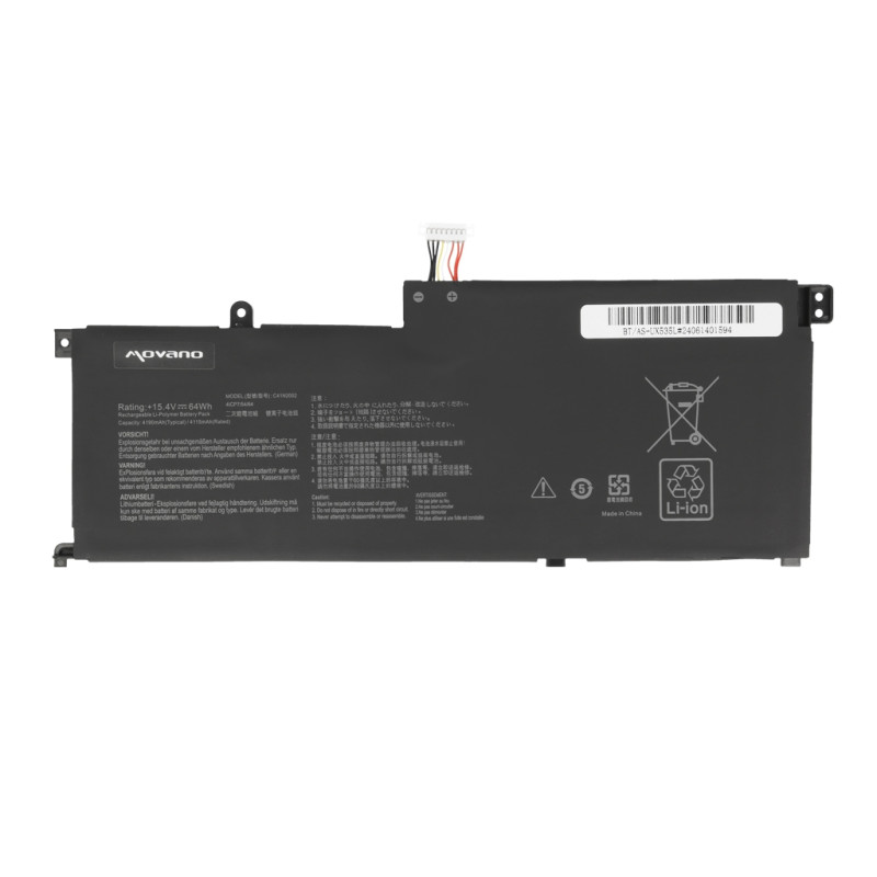 Bateria Movano do Asus Zenbook Pro 15 OLED UX535L, UX535LH, UX535LI