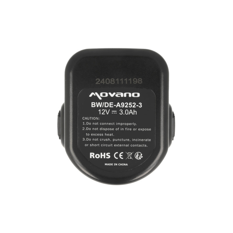 Bateria Movano do DeWalt A9252, DE9037, DE9071
