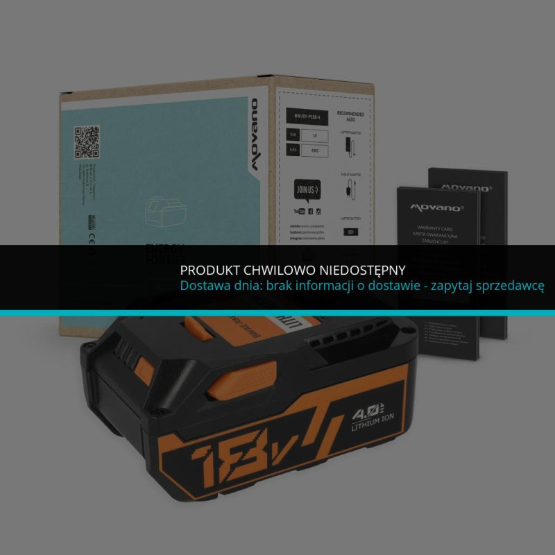 Bateria Movano do AEG L1840R, L1840S