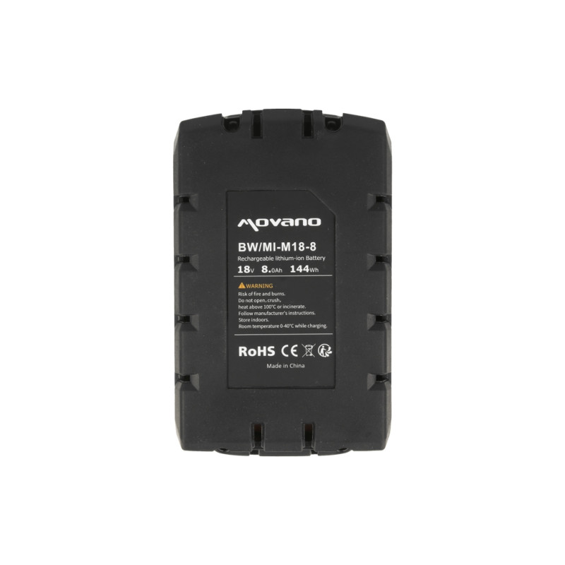 Bateria Movano do Milwaukee M18 (8000 mAh)