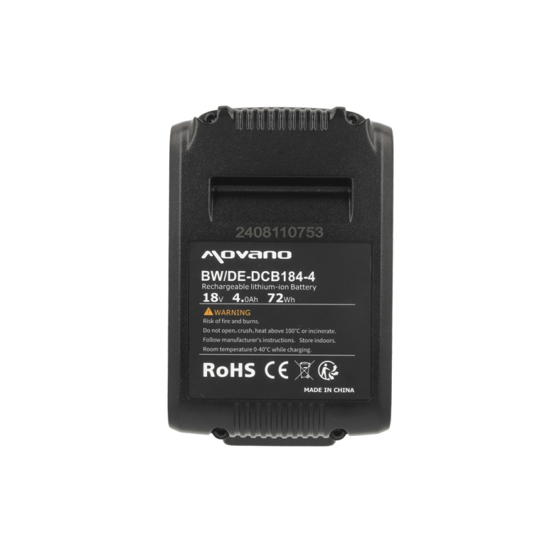 Bateria Movano do DeWalt DCB180, DCB200, DCB205 (4000 mAh)