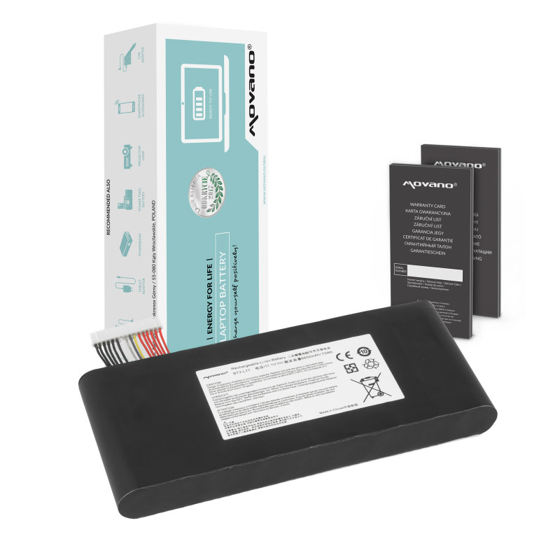 Bateria do MSI Leopard GP65, GT72, GT76, WT72