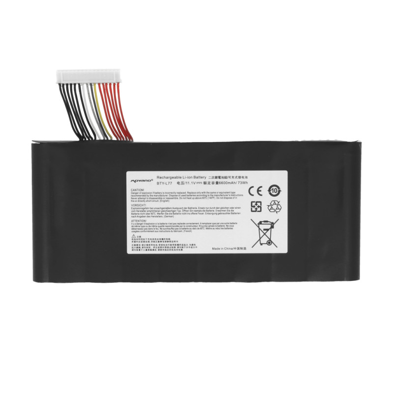 Bateria do MSI Leopard GP65, GT72, GT76, WT72