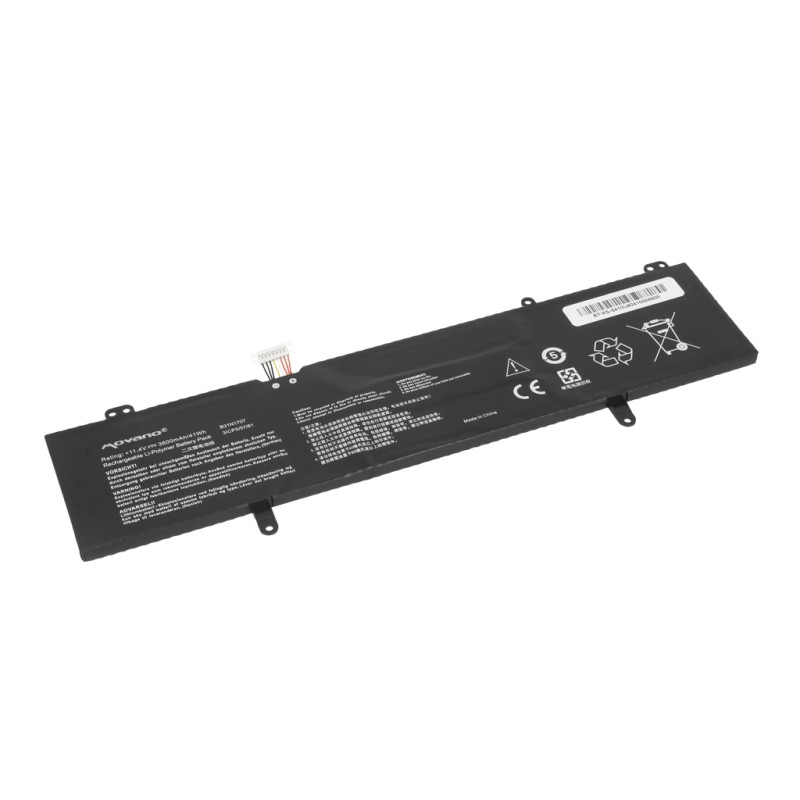 Bateria Movano do Asus VivoBook F411U, S410U, X411U