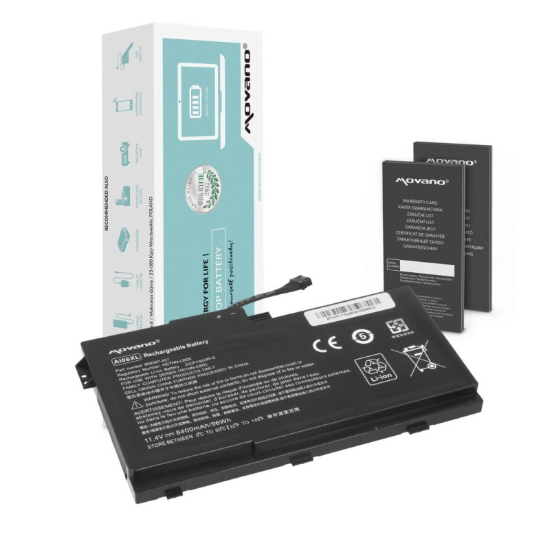 Bateria do HP ZBook 17 G3