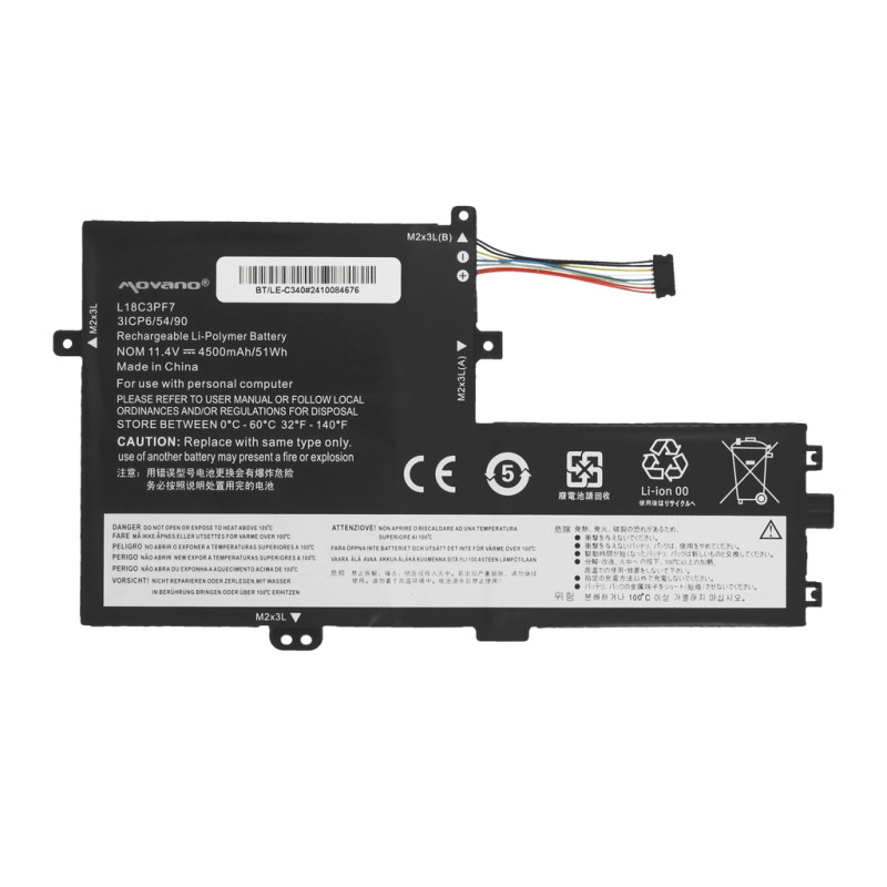 Bateria do Lenovo IdeaPad C340-15IIL, S340-15IIL