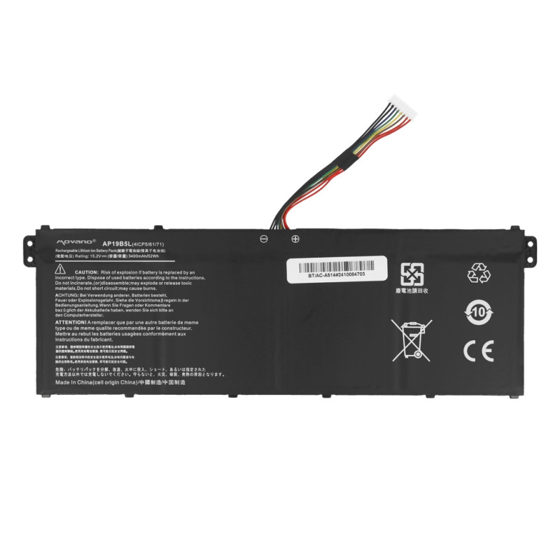 Bateria do Acer Aspire 5 A514-53, A515-44, A715-75G