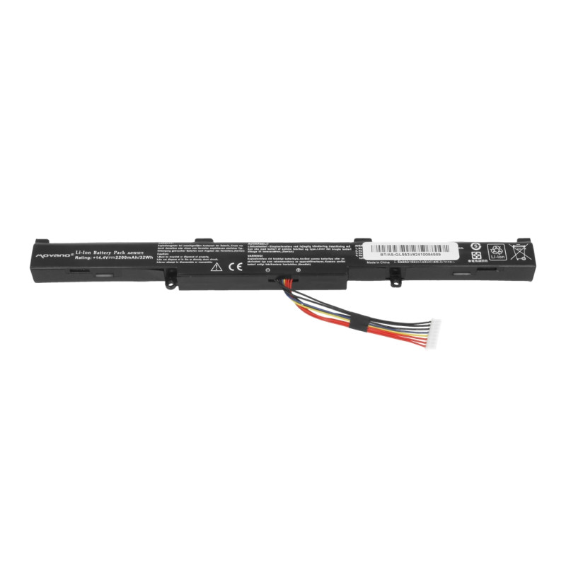 Bateria Movano do Asus ROG Strix GL553V, GL742V, GL752V