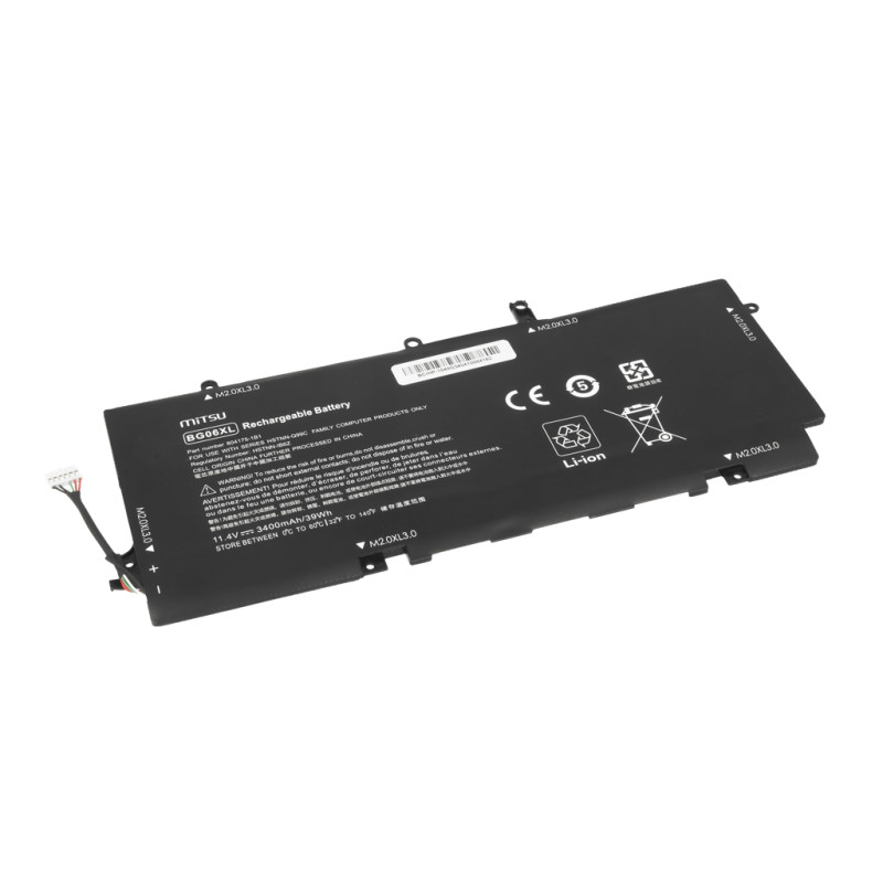 Bateria Mitsu do HP EliteBook Folio 1040 G3