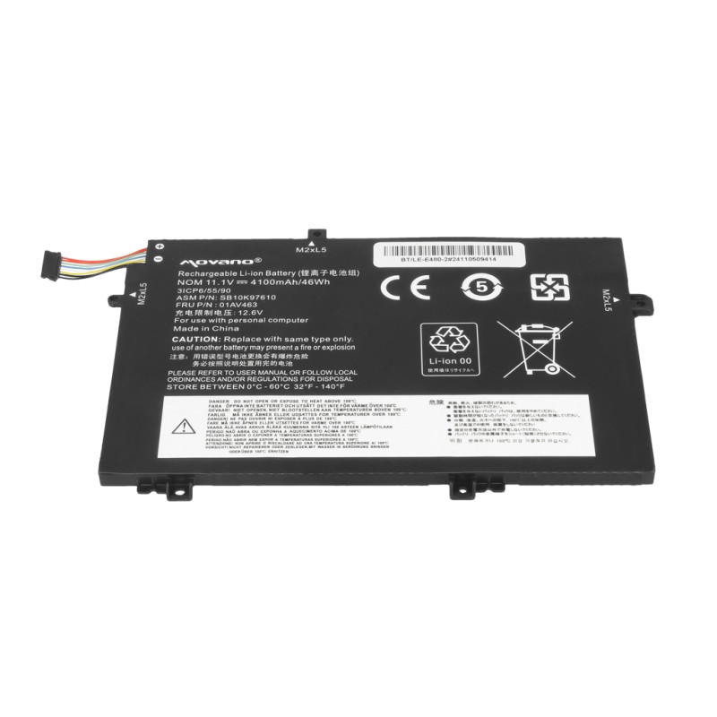Bateria do Lenovo ThinkPad L14, L15, L480, L580