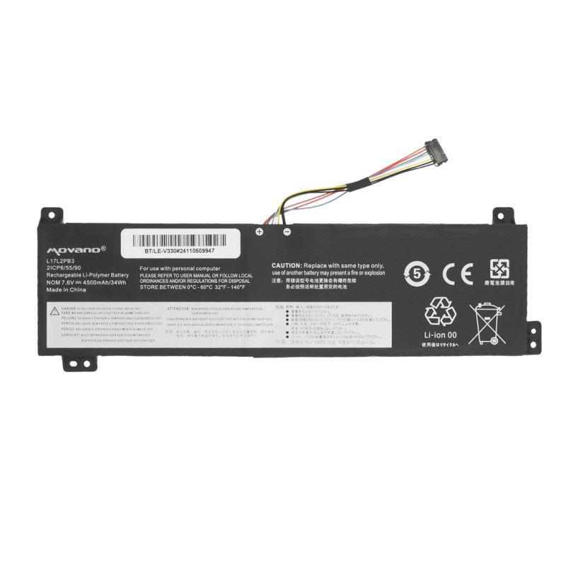 Bateria do Lenovo V130-15IGM, V330-15IKB