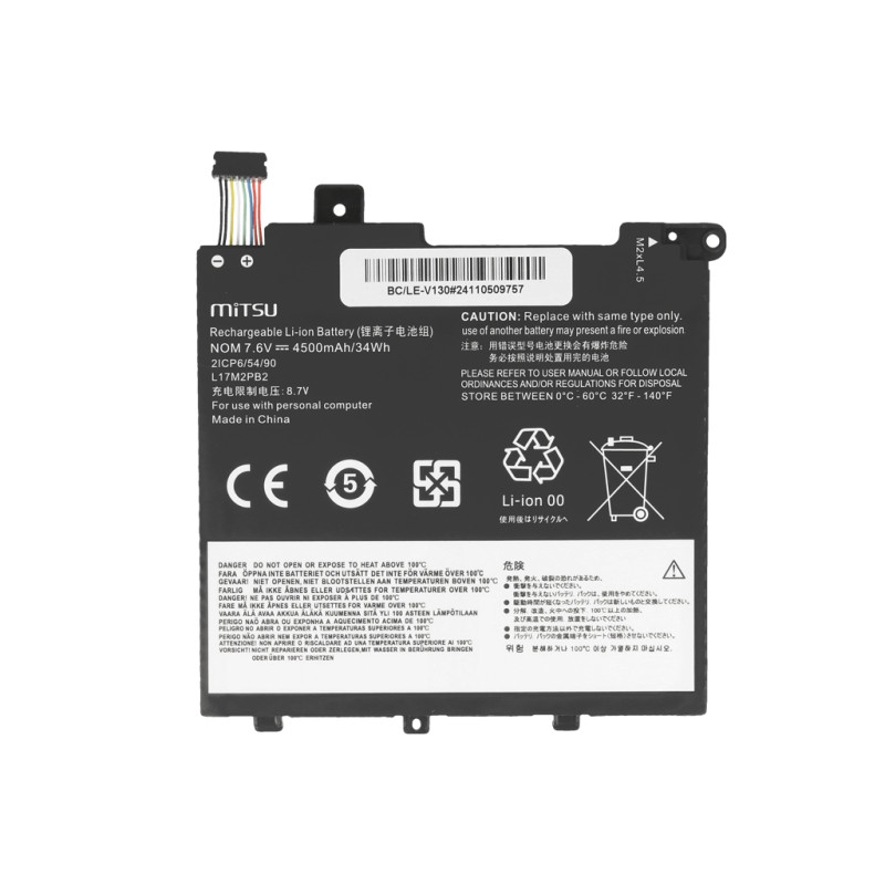 Bateria Mitsu do Lenovo E41-50, V130-14IGM