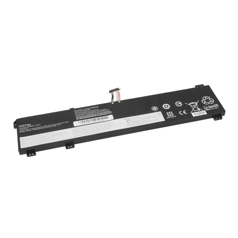 Bateria Mitsu do Lenovo Legion 5 17ARH05H, 7 15IMH05