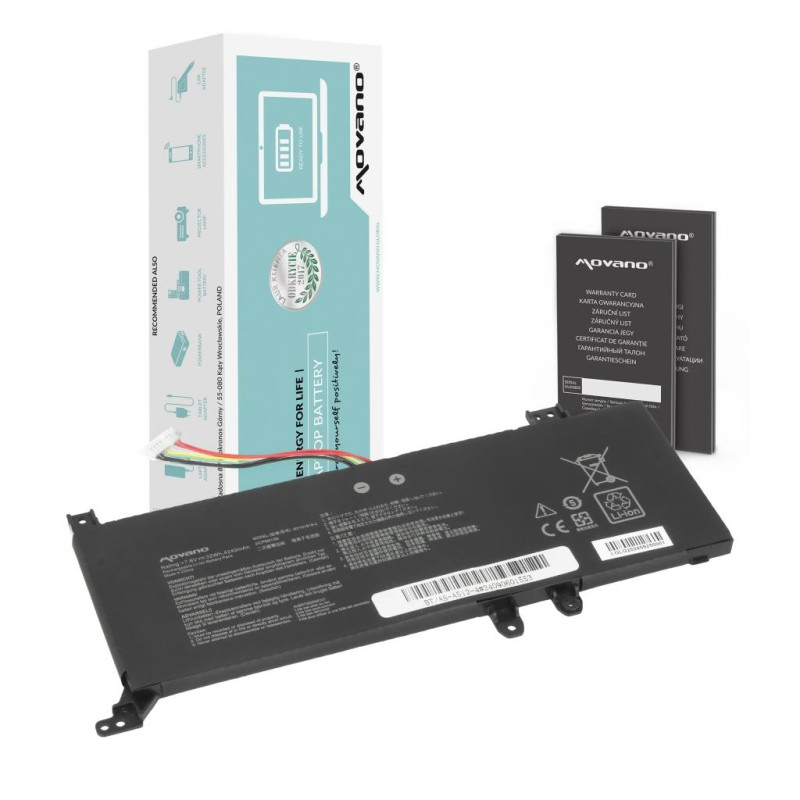 Bateria Movano do Asus Vivobook 14 D415D, 15 X515E